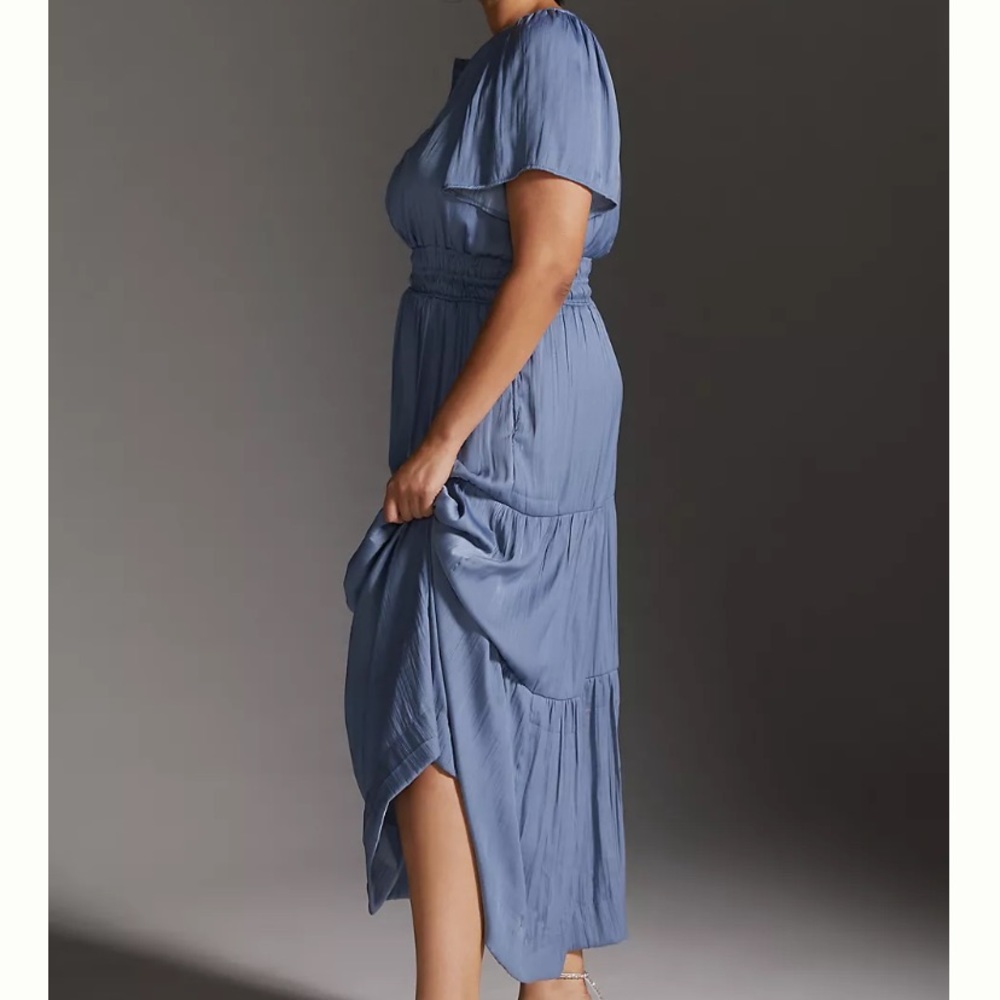 EUC Anthropologie Somerset Maxi Dress 💙 - Picture 3 of 5
